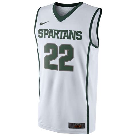 nike michigan state spartans 29.5 official replica basketball|michigan state msu jersey.